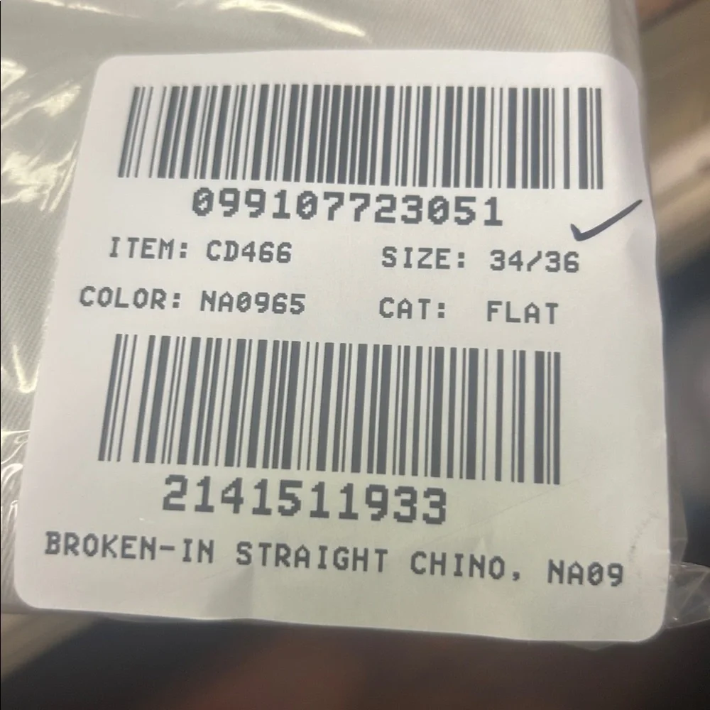 J Crew Broken-in Straight chino pant CD466
